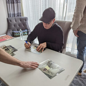 Kevin Spacey signing photos