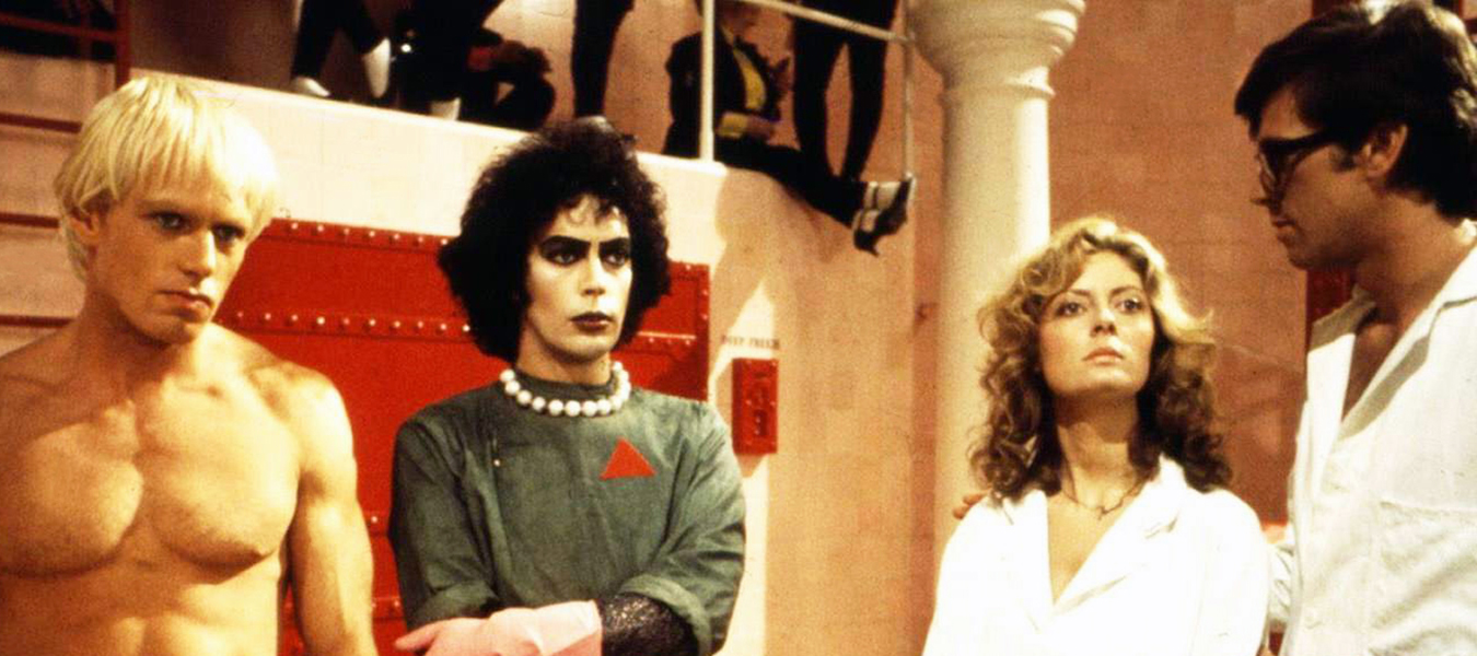Peter Hinwood, Tim Curry, Susan Sarandon & Barry Bostwick