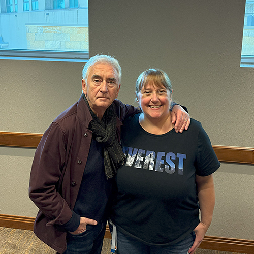 Denis Lawson & Courtney Wyman