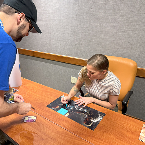 Chris Wyman & Katee Sackhoff