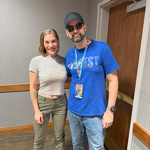 Katee Sackhoff & Chris Wyman