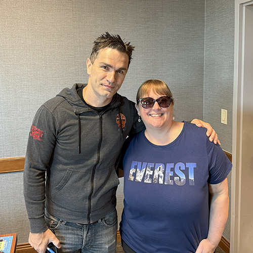 Sam Witwer & Courtney Wyman