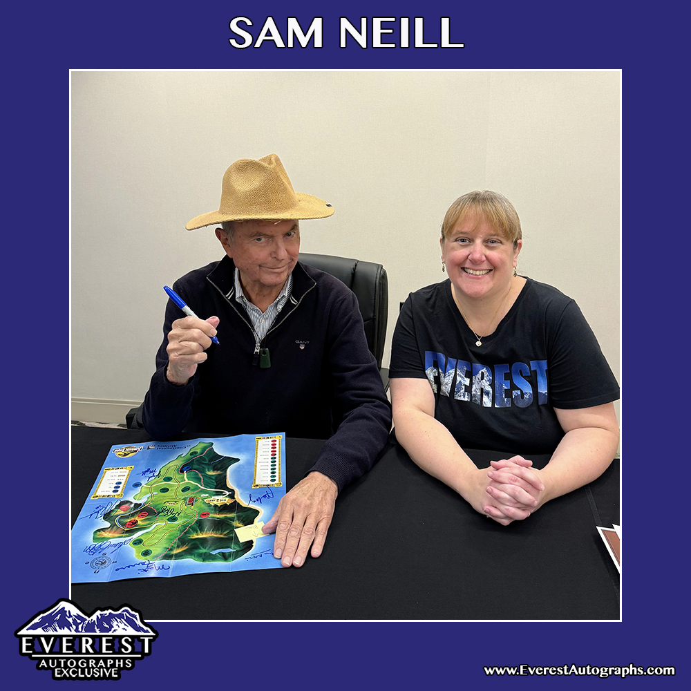 Sam Neill & Courtney Wyman