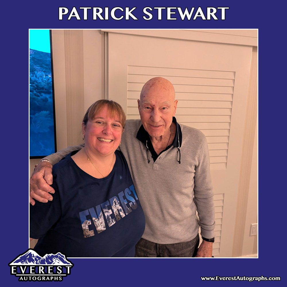 Courtney Wyman & Patrick Stewart