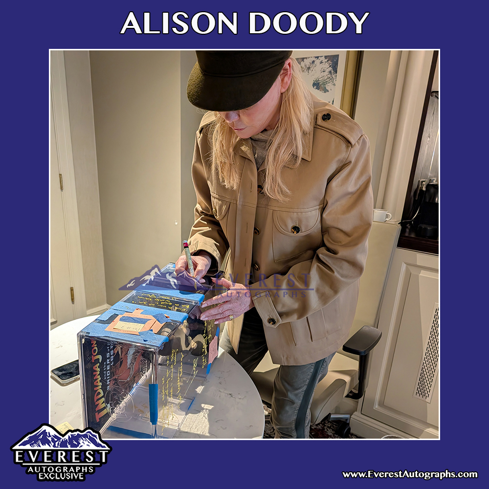 Alison Doody & Julian Glover Signings Complete – Everest Autographs