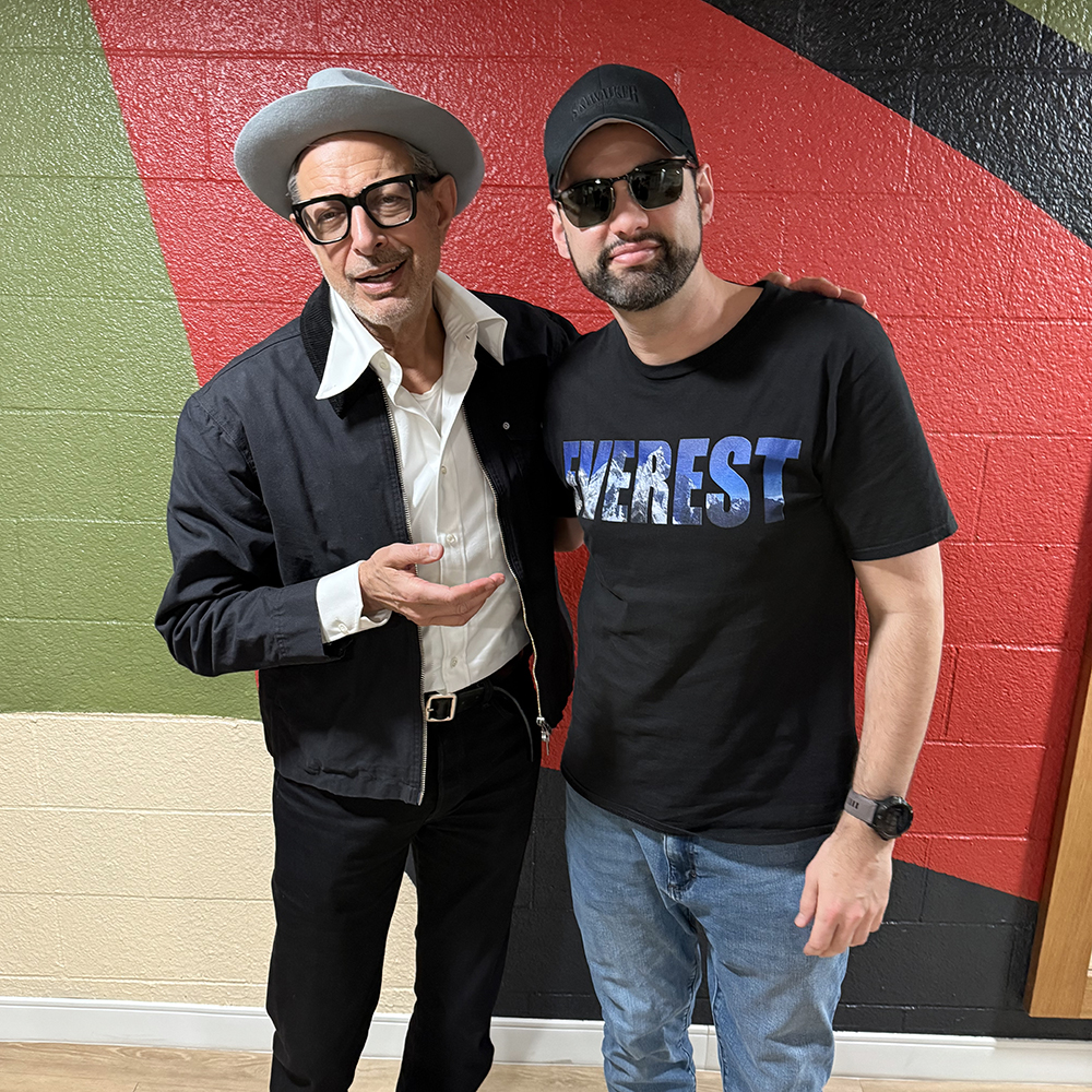 Jeff Goldblum & Chris Wyman