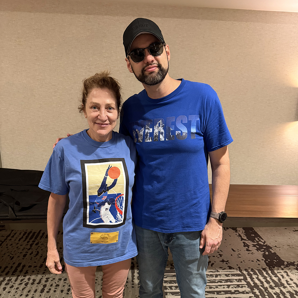 Edie Falco & Chris Wyman