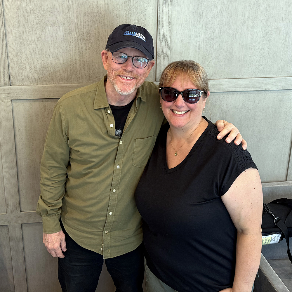 Ron Howard & Courtney Wyman