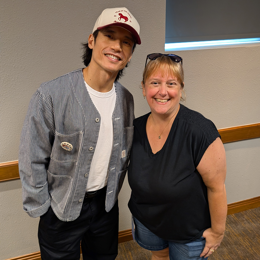 Manny Jacinto & Courtney Wyman